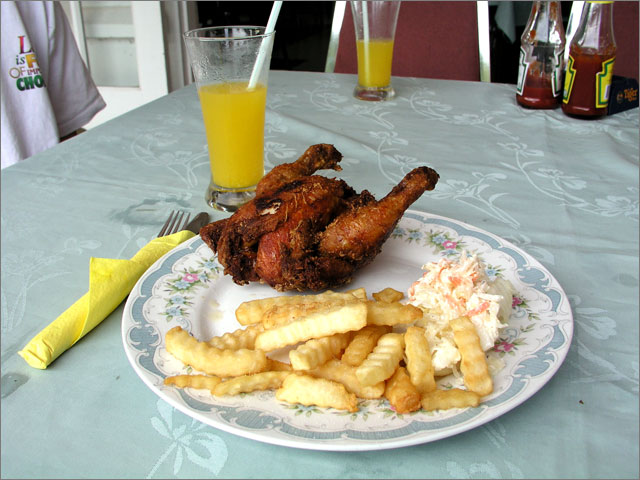 The Gap Rest House's spring chicken