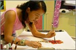Batik drawing